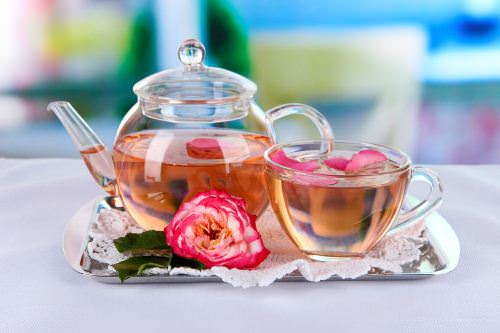 Rose Petal Green Tea