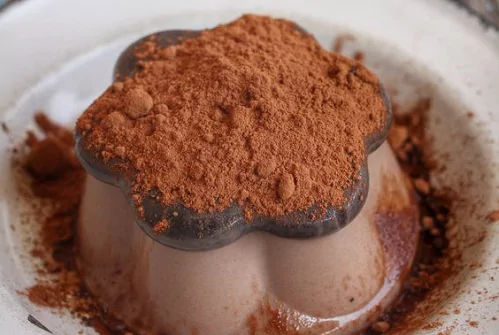 Creamy chocolate pudding