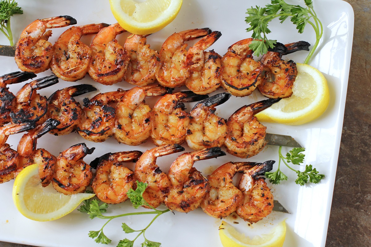 Grilled rum shrimp - 10 Incredibly Tasty Summer Shrimp Recipes