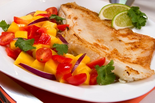 5. Mango Swordfish Salad - 5 Quick Summer Dinners Guaranteed to Please