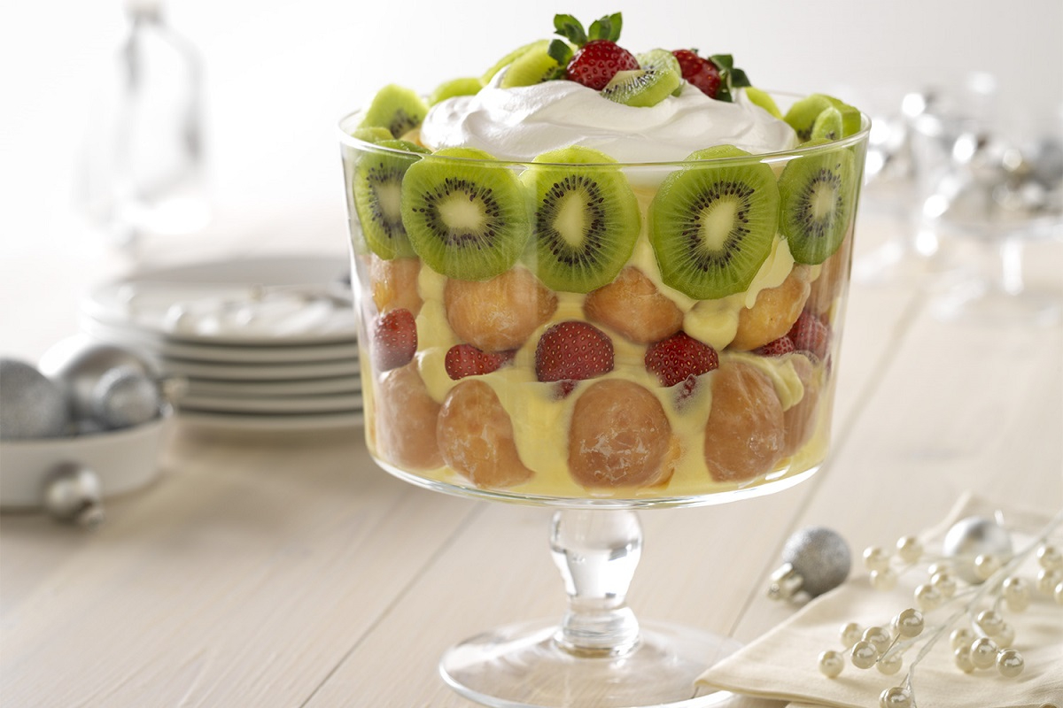 Strawberry Kiwi Trifle