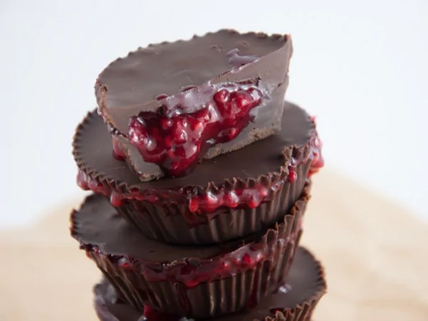 Gluten-Free and Vegan Bloody Chocolate Cups