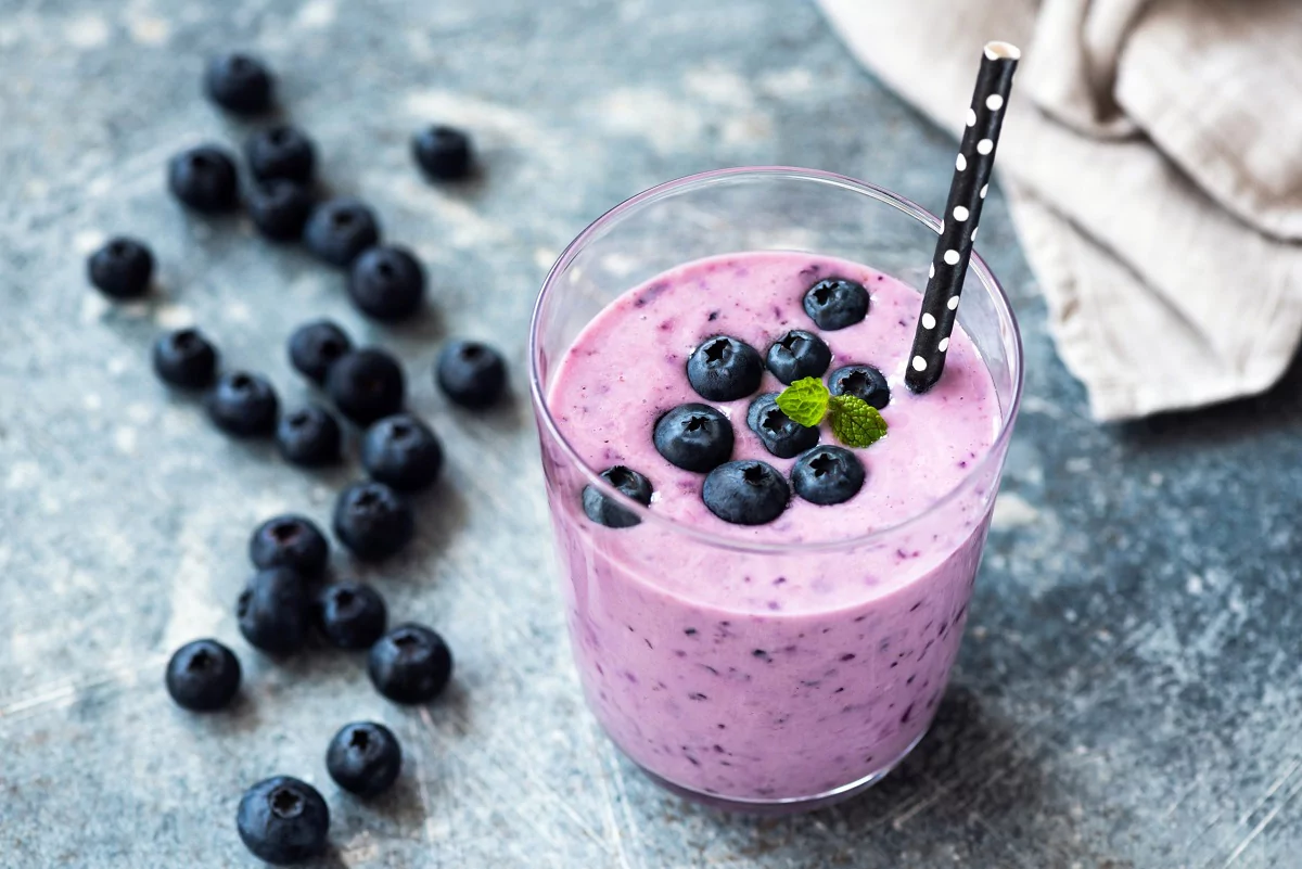 Blueberry blast smoothie