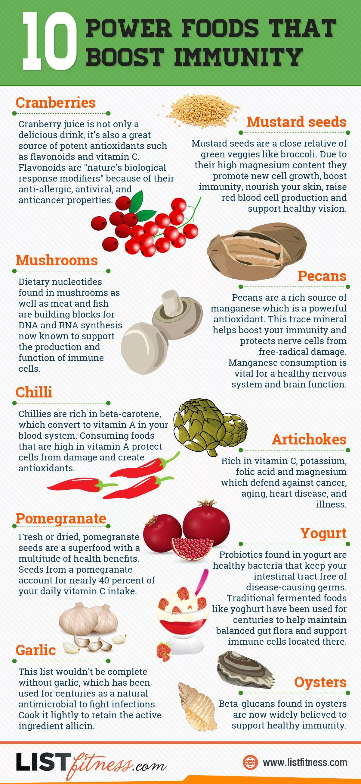 10 Foods That Boost Your Immune System