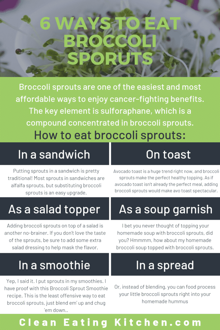 6 Ways to Eat Broccoli Sprouts