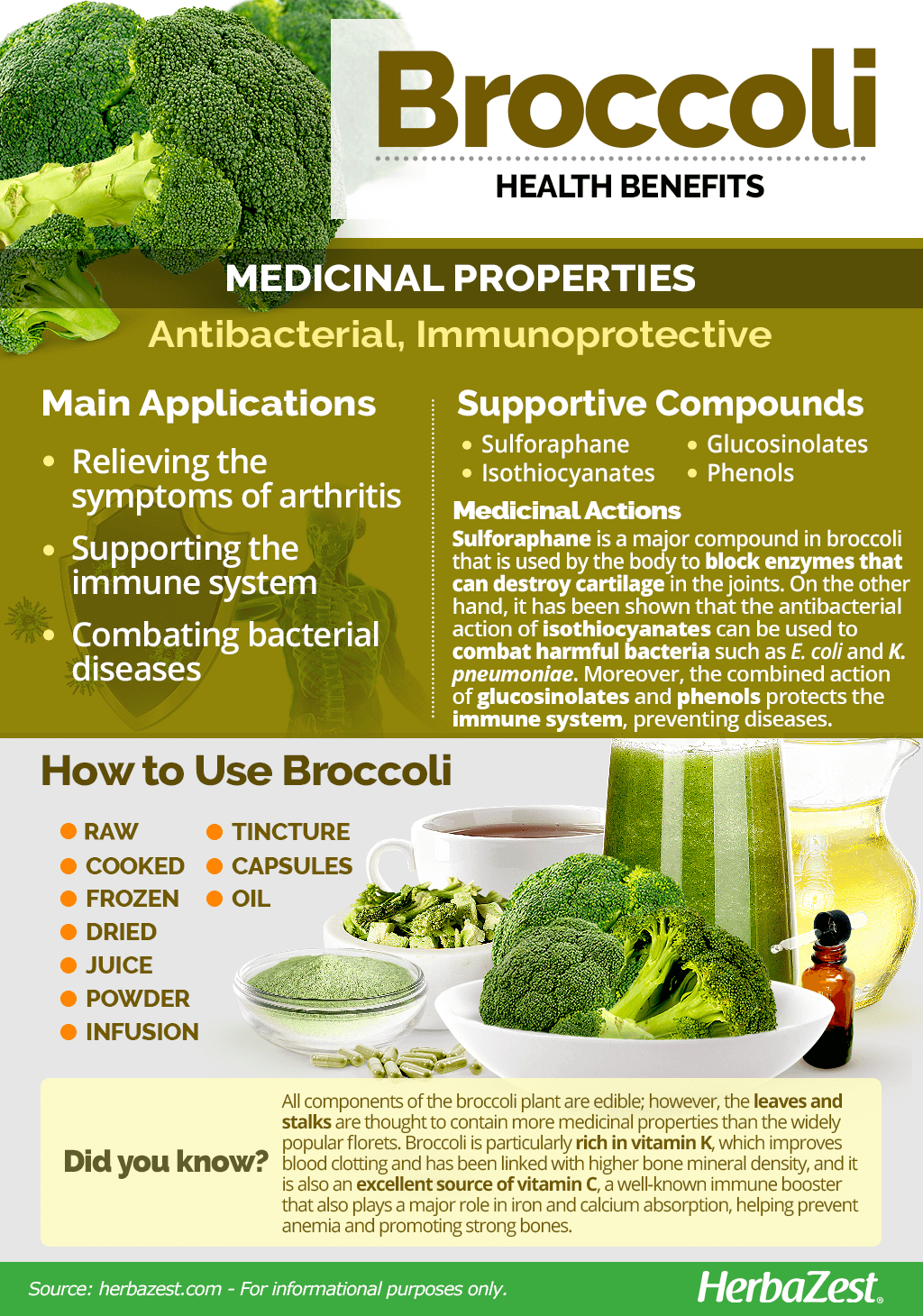 Broccoli Health Benefits