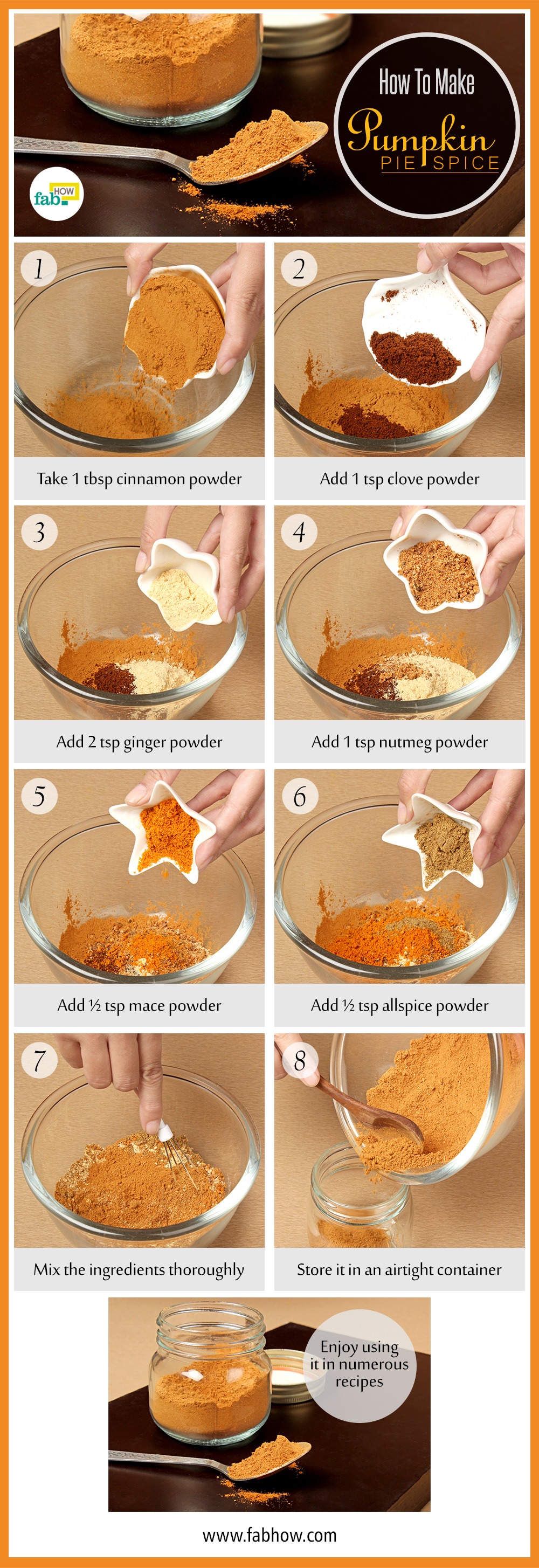 How To Make Pumpkin Pie Spice