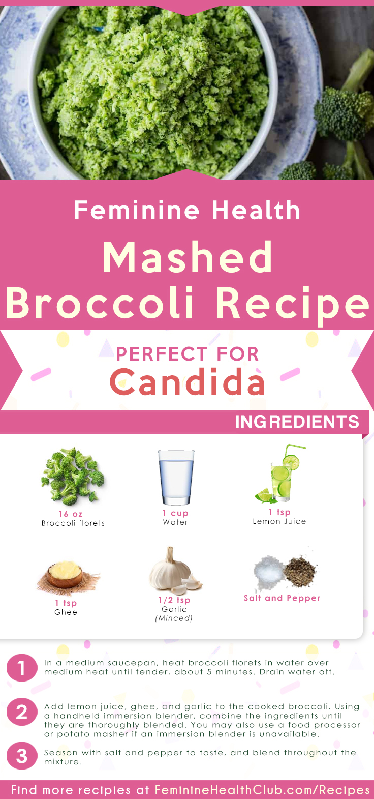 Mashed Broccoli Recipe