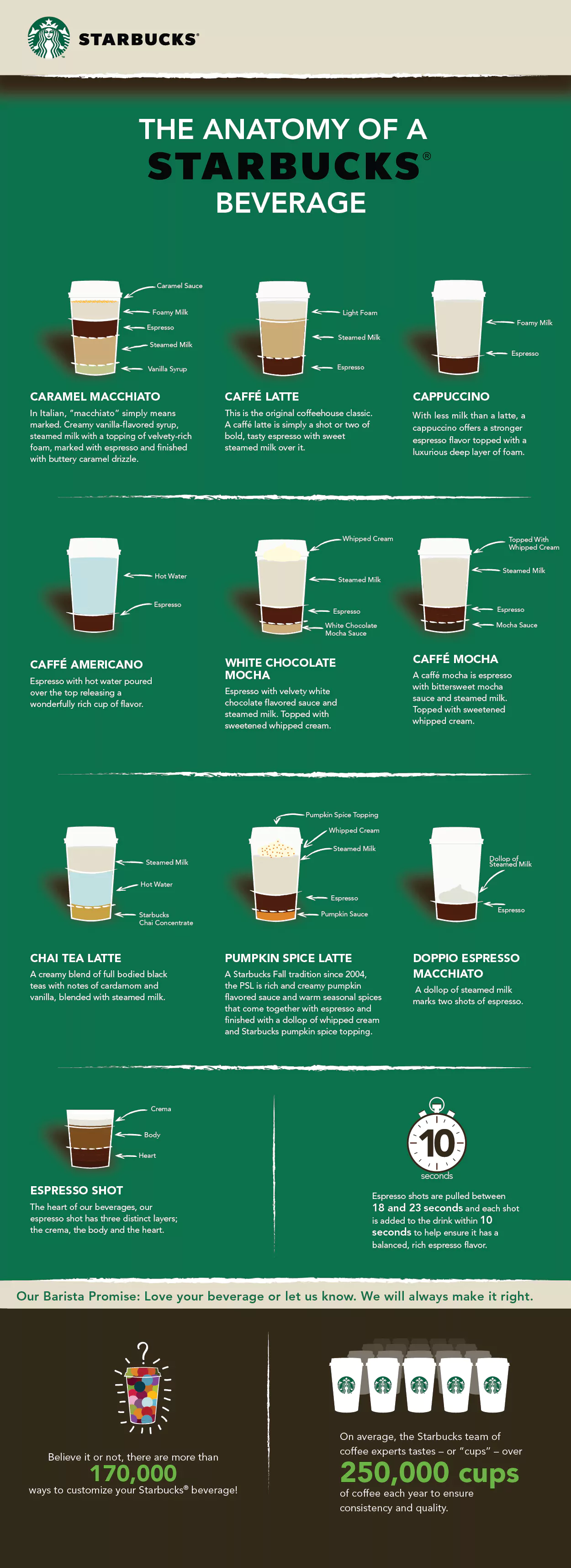 The Anatomy Of A Starbucks Beverage