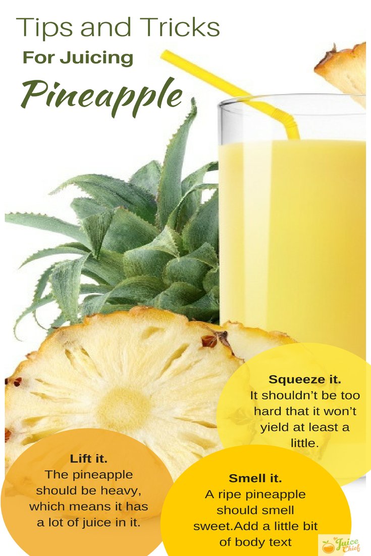 How to Make Pineapple Juice
