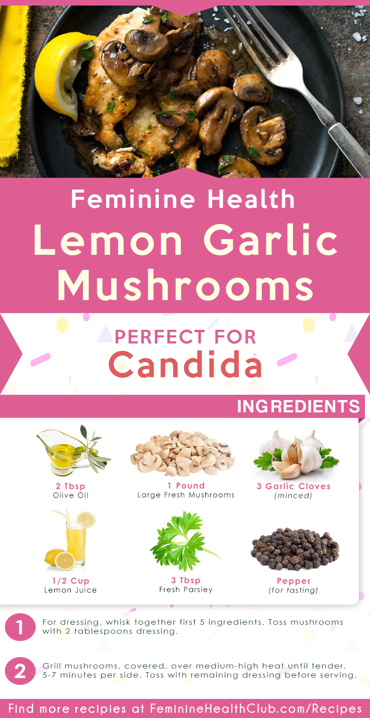 Lemon Garlic Mushrooms Recipe