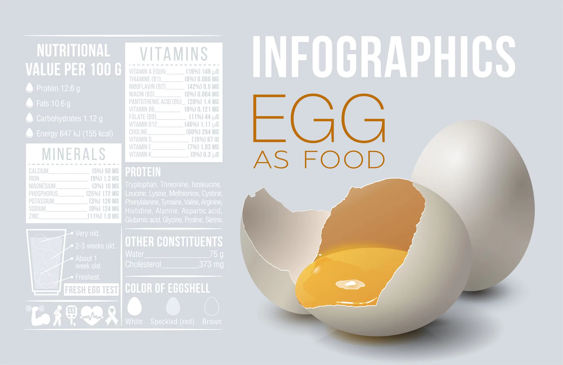 20 Infographics About Eggs