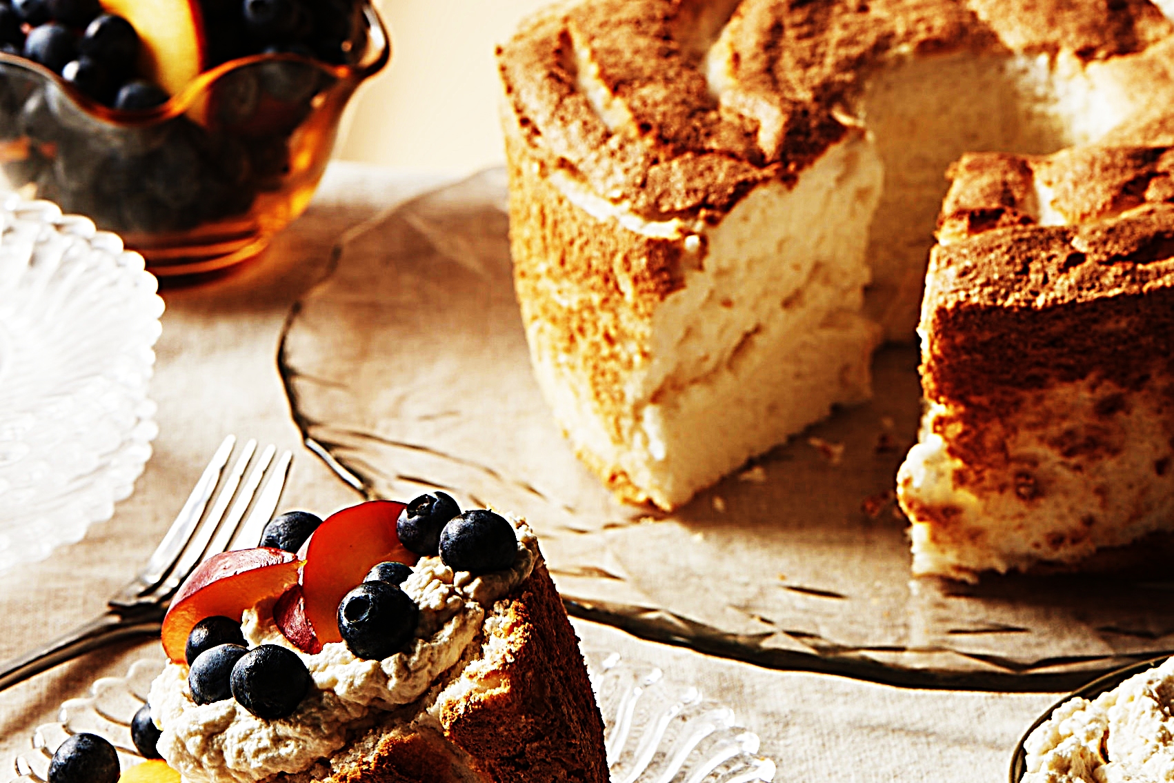 Stupid-Easy Recipe for Angel Food Cake with Marsala Whipped Cream and Fresh Berries (#1 Top-Rated)