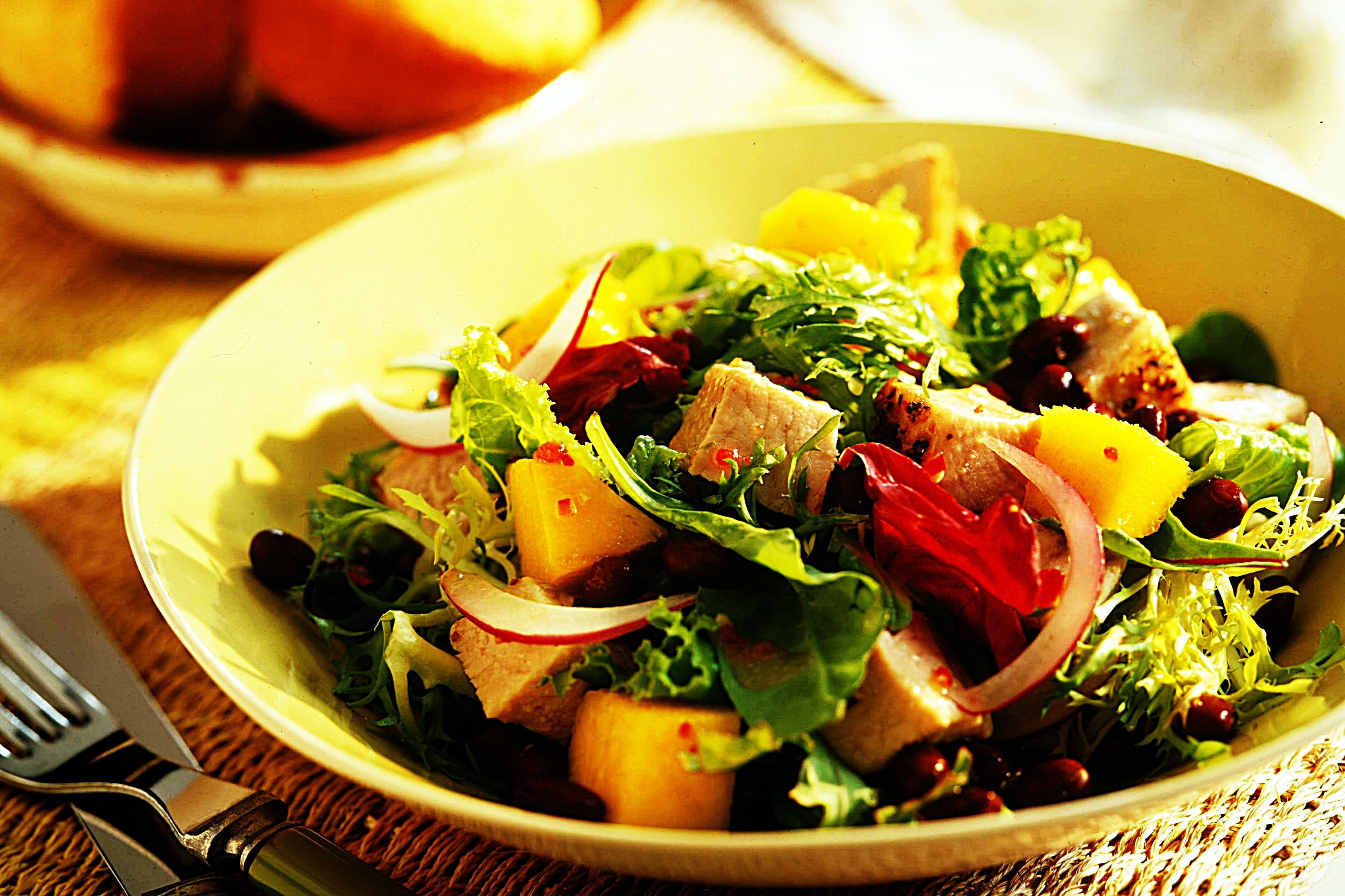 Stupid-Easy Recipe for Caribbean Pork and Mango Salad (#1 Top-Rated)