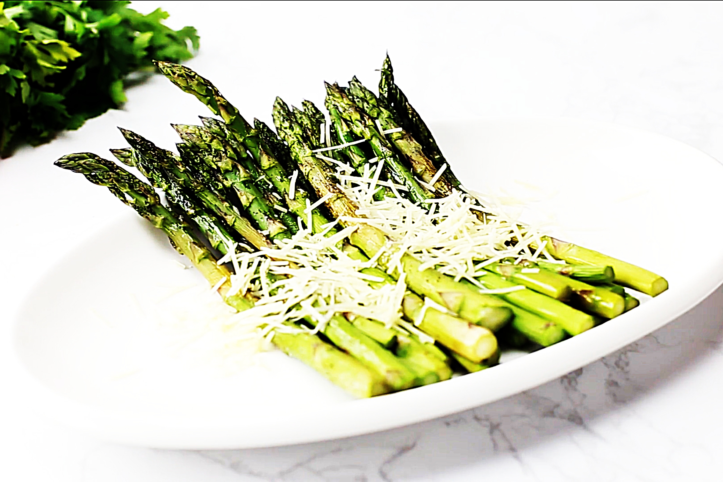 Stupid-Easy Recipe for Cheesy Parmesan Roasted Asparagus (#1 Top-Rated)