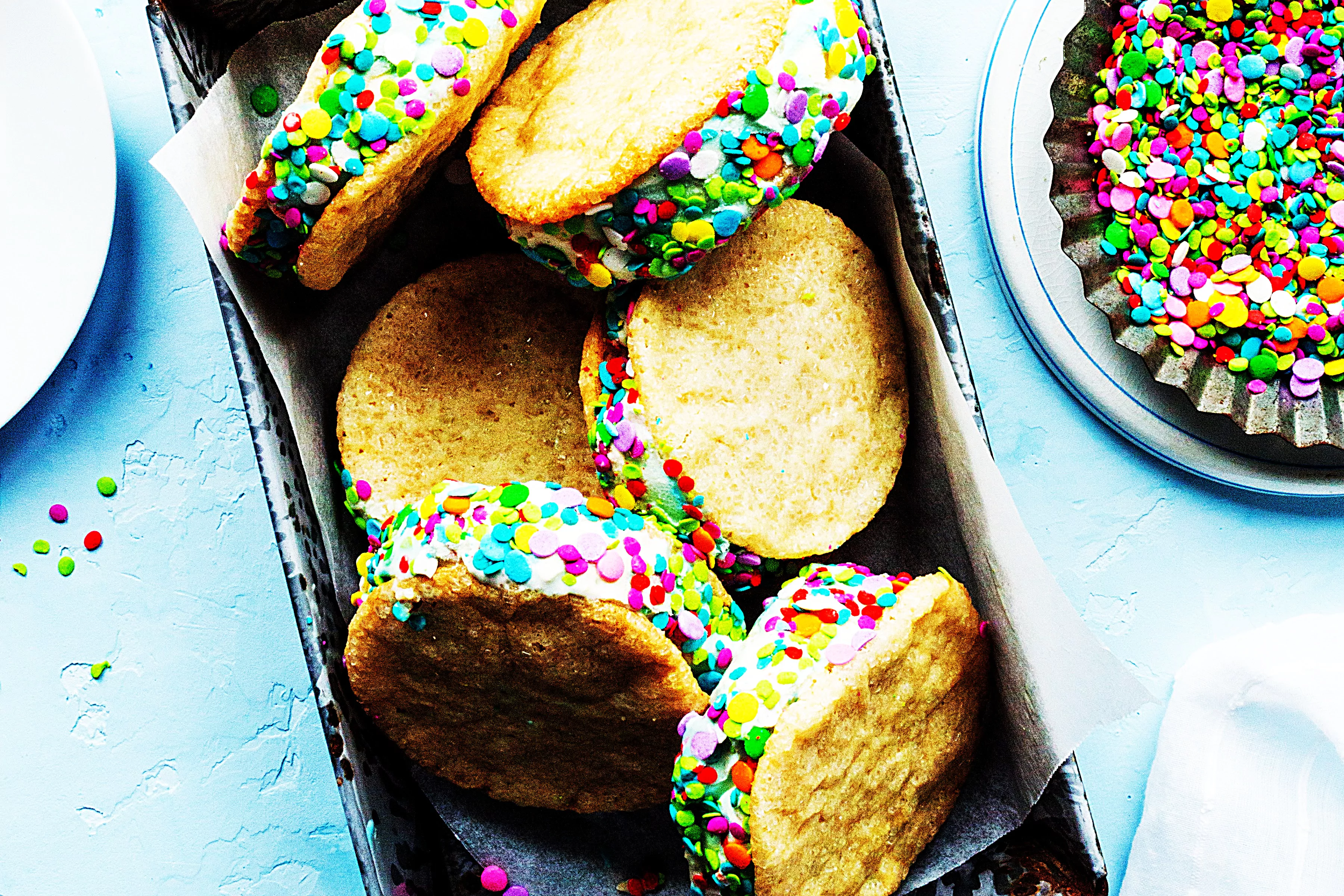Stupid-Easy Recipe for Confetti Ice Cream Cookie Sandwiches (#1 Top-Rated)