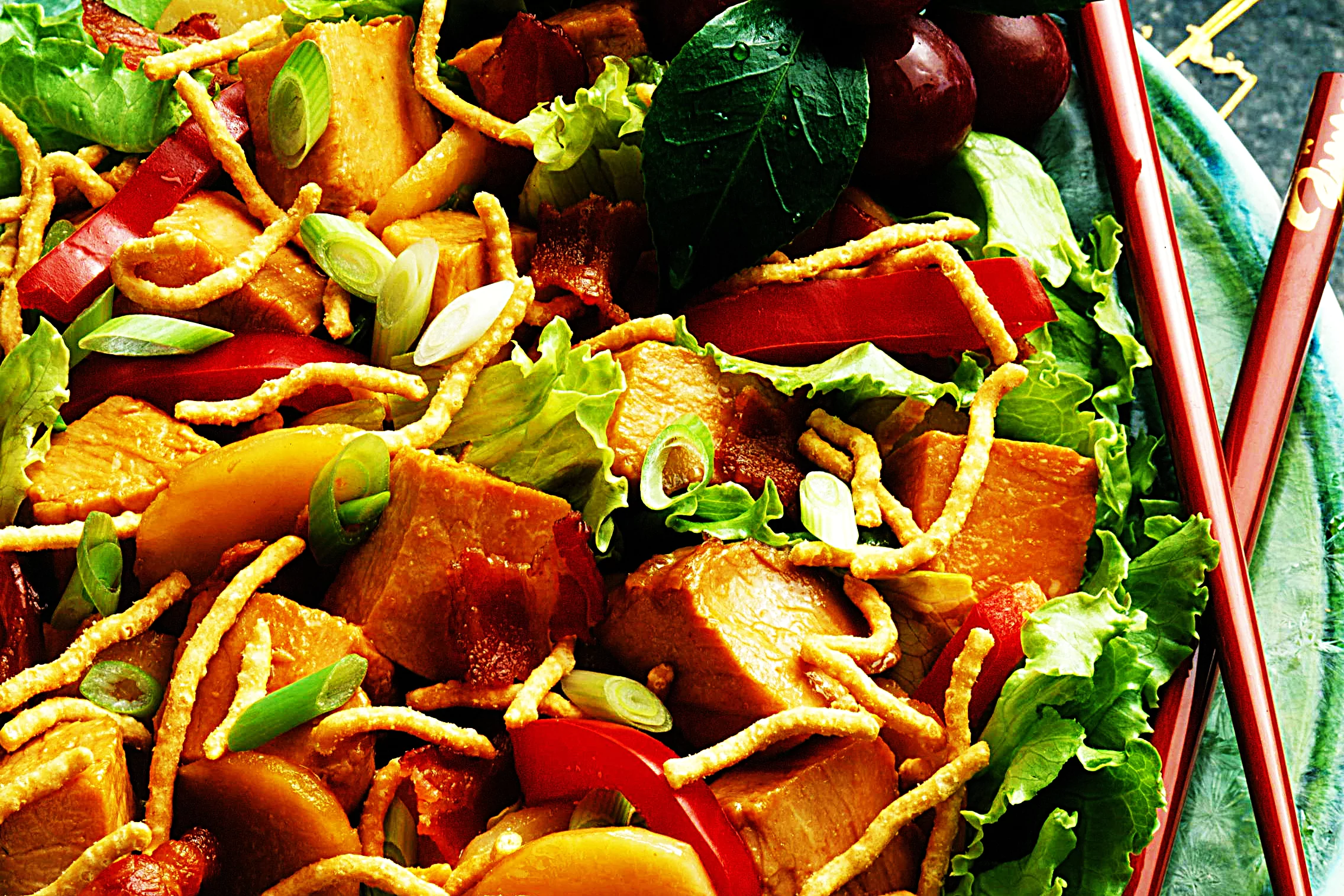 Stupid-Easy Recipe for Crunchy Chinese Pork Salad (#1 Top-Rated)