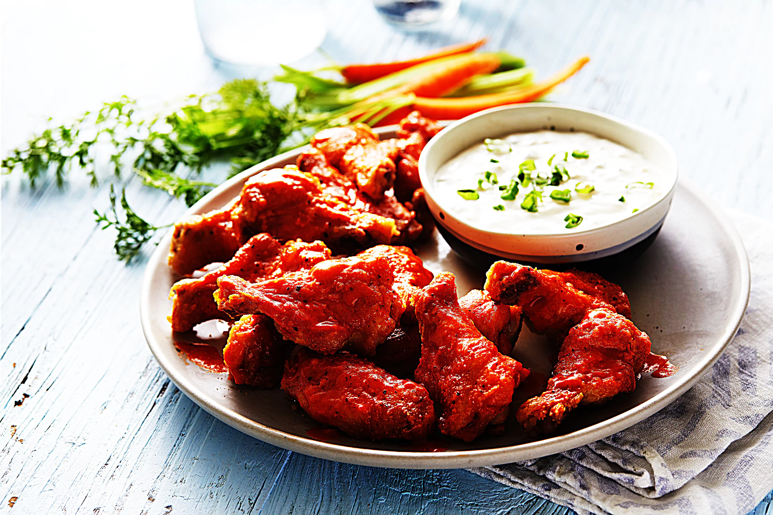 Stupid-Easy Recipe for Easy Baked Buffalo Chicken Wings  (#1 Top-Rated)