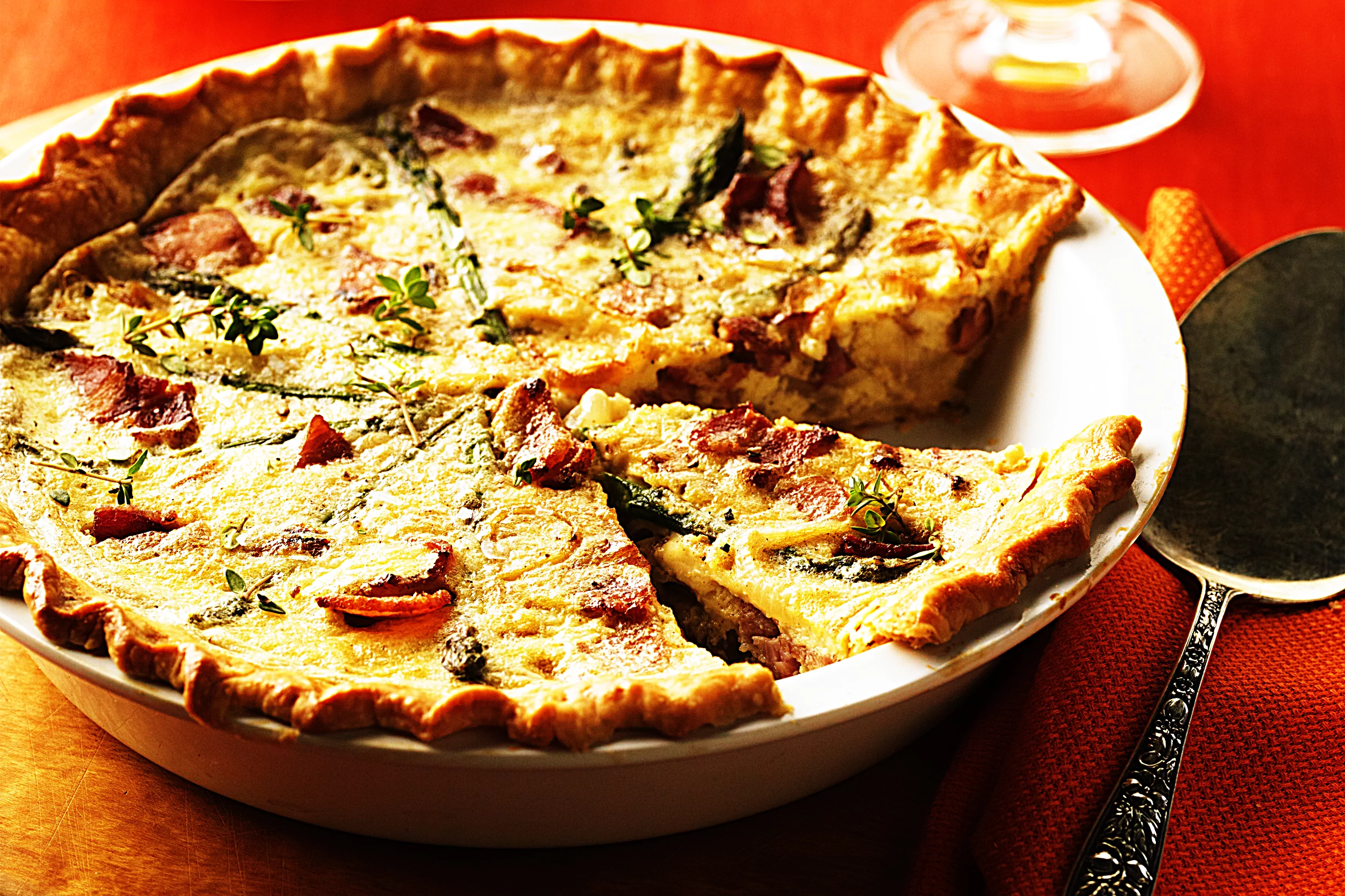 Stupid-Easy Recipe for Ham, Bacon, and Caramelized Onion Tart (#1 Top-Rated)