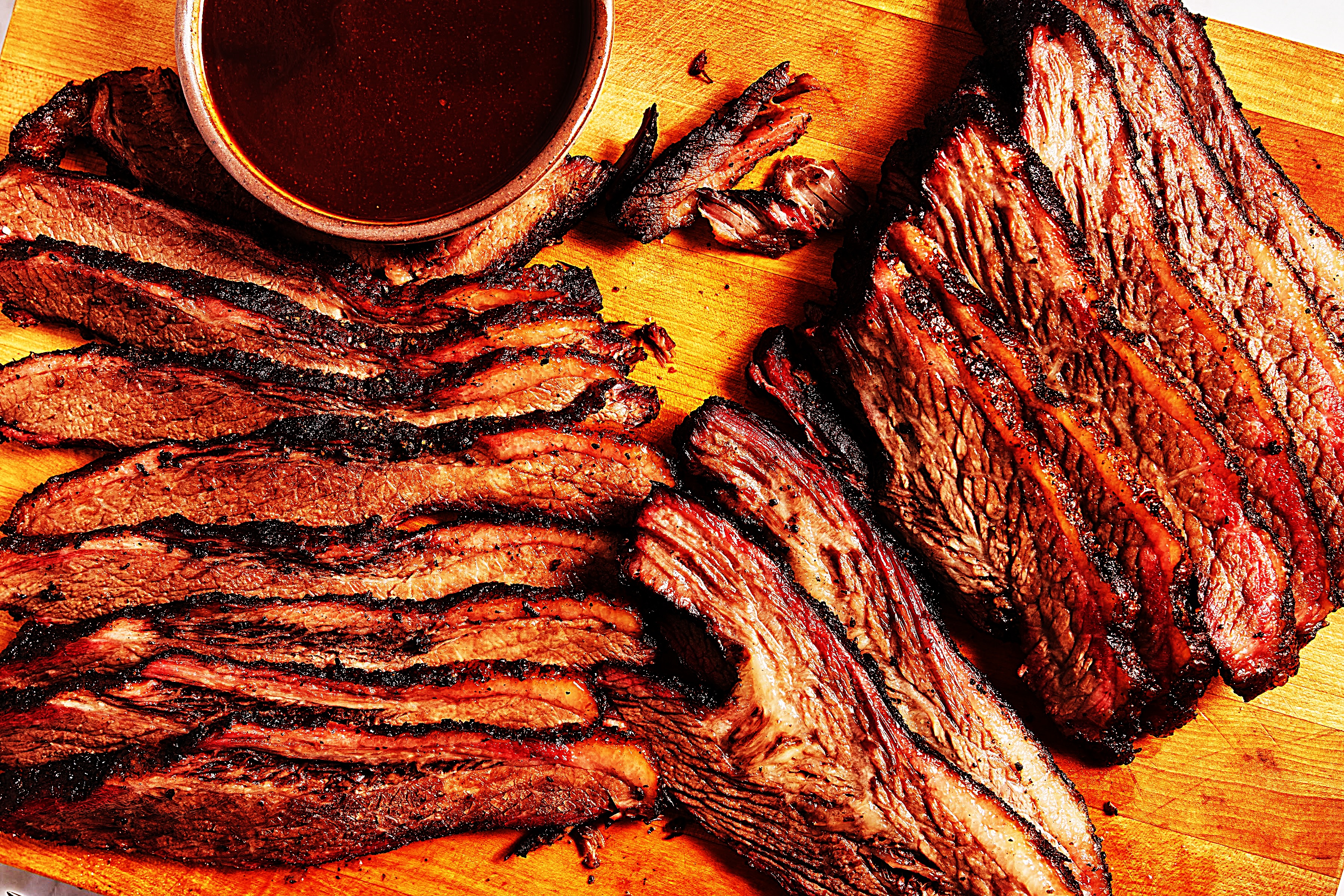 Stupid-Easy Recipe for Hickory Smoked Brisket with Root Beer-Maple BBQ Sauce (#1 Top-Rated)