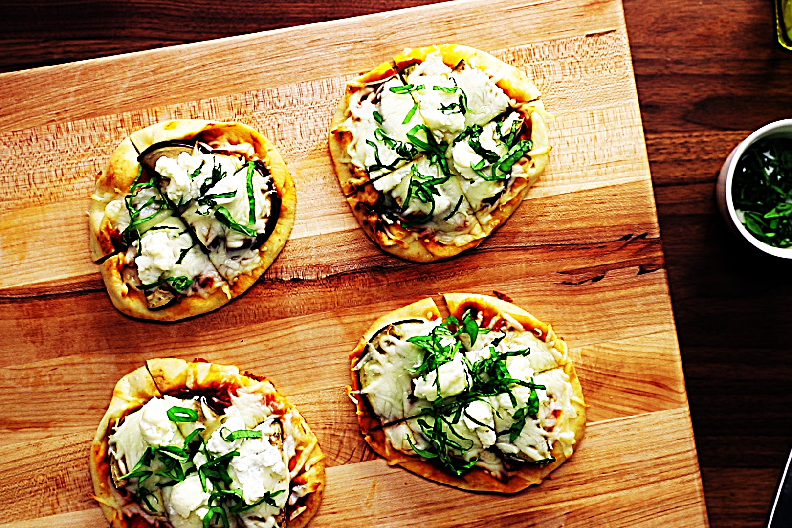 Stupid-Easy Recipe for Quick & Easy Eggplant Naan Pizzas (#1 Top-Rated)