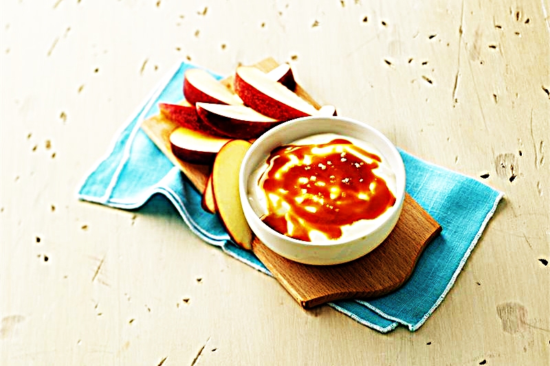 Stupid-Easy Recipe for Salted Caramel Yogurt Dip (#1 Top-Rated)