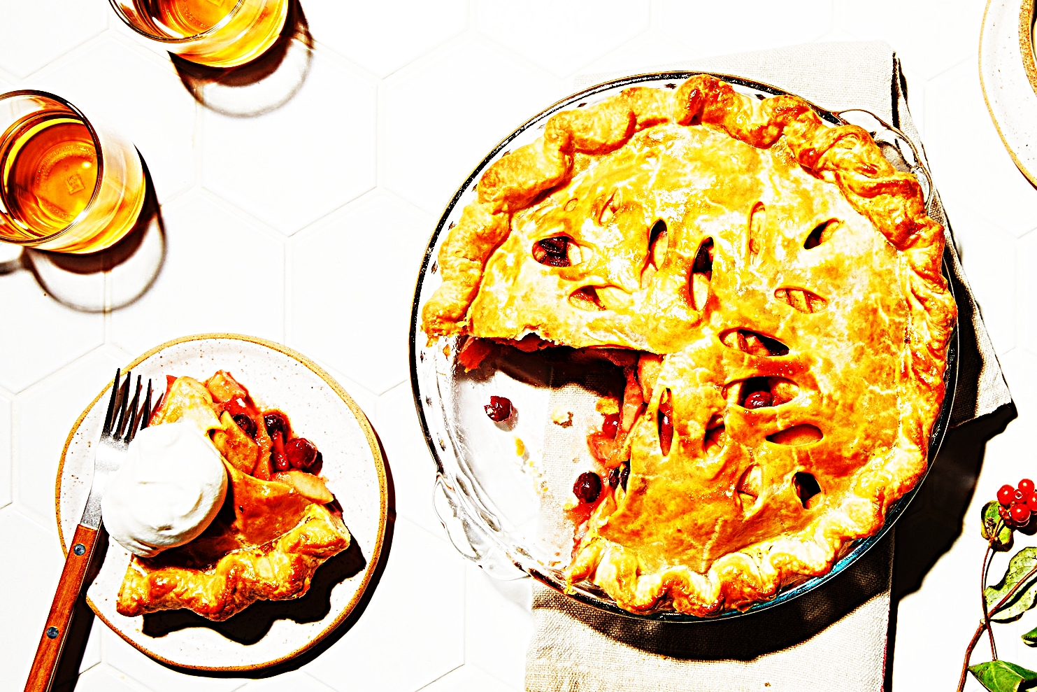 Stupid-Easy Recipe for Spiced Apple Cranberry Pie (#1 Top-Rated)