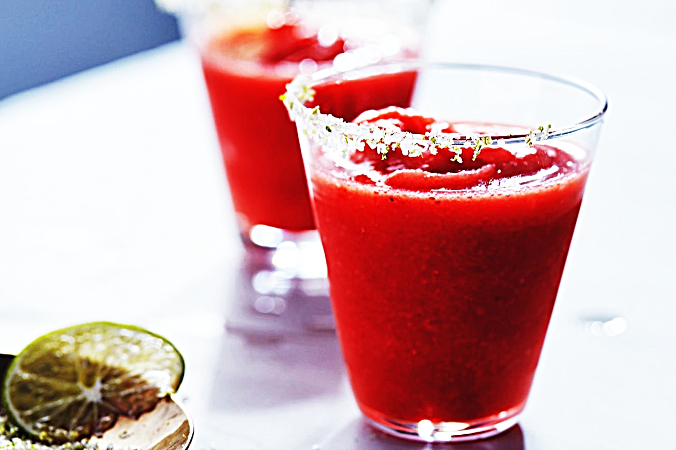 Stupid-Easy Recipe for Whole Strawberry Margarita (K400) (#1 Top-Rated)
