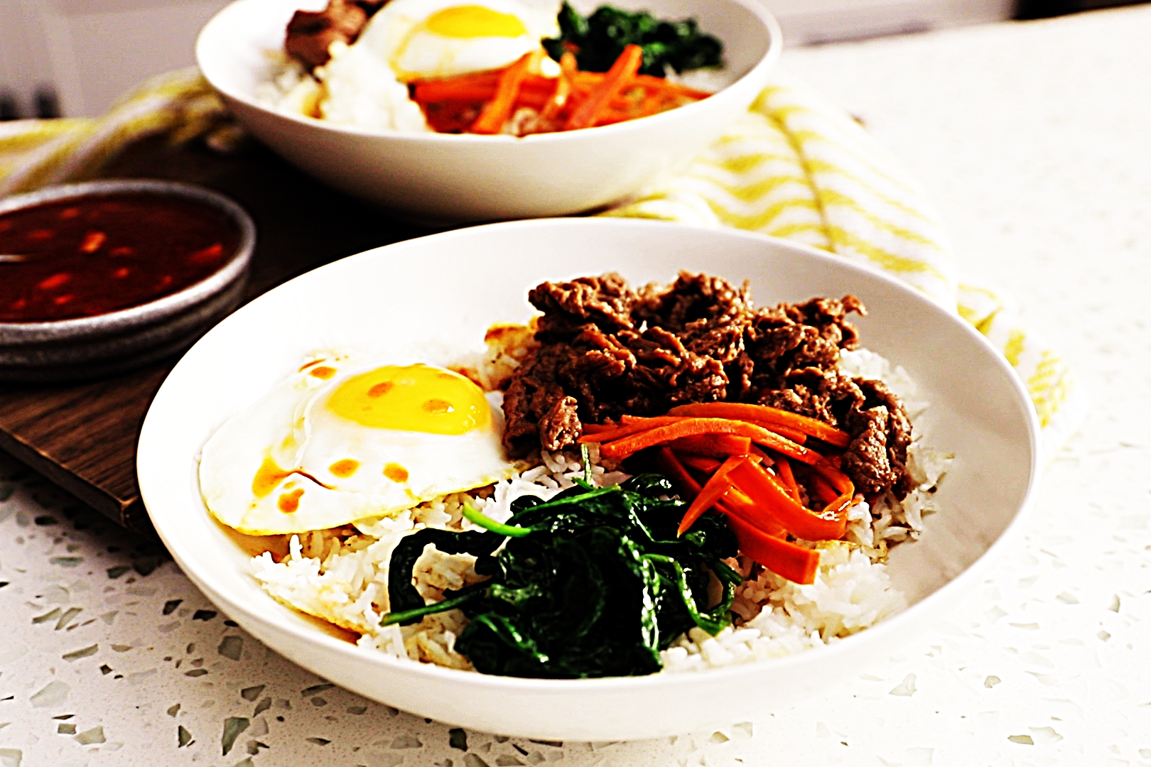 Stupid-Easy Recipe for Beef and Veggie Bibimbap (#1 Top-Rated)