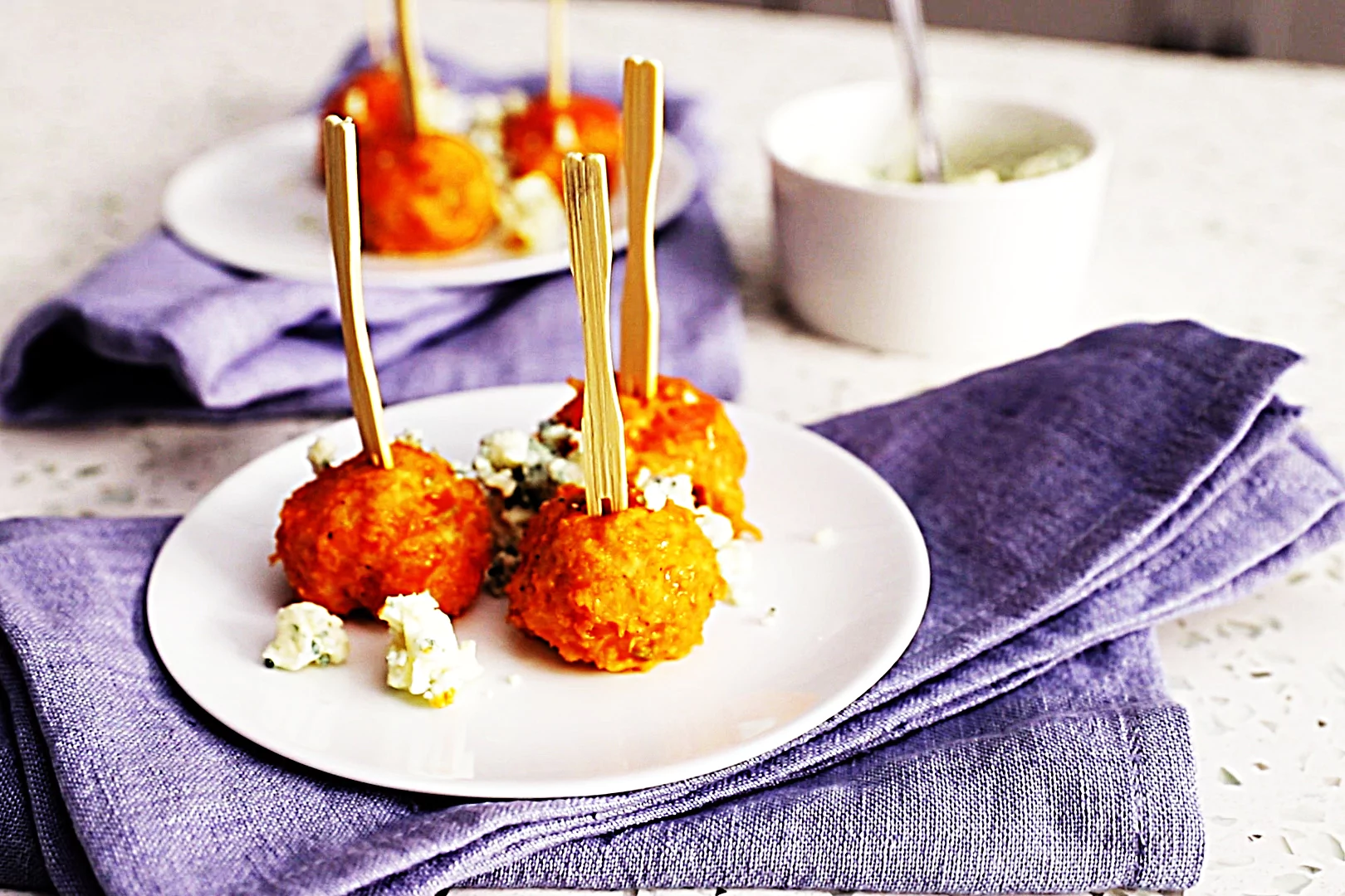 Stupid-Easy Recipe for Buffalo Chicken Meatballs (#1 Top-Rated)