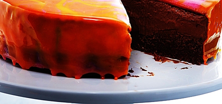 Orange Mirage Mirror Glaze Cake | Cakes & Bakes®