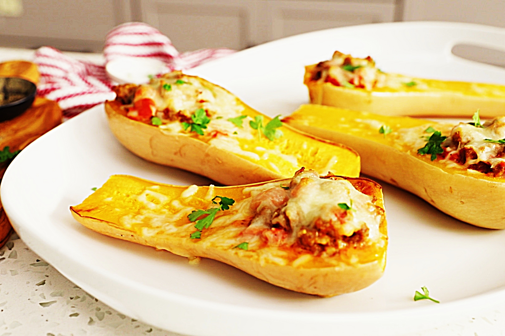 Stupid-Easy Recipe for Creamy Sausage-Stuffed Butternut Squash (#1 Top-Rated)