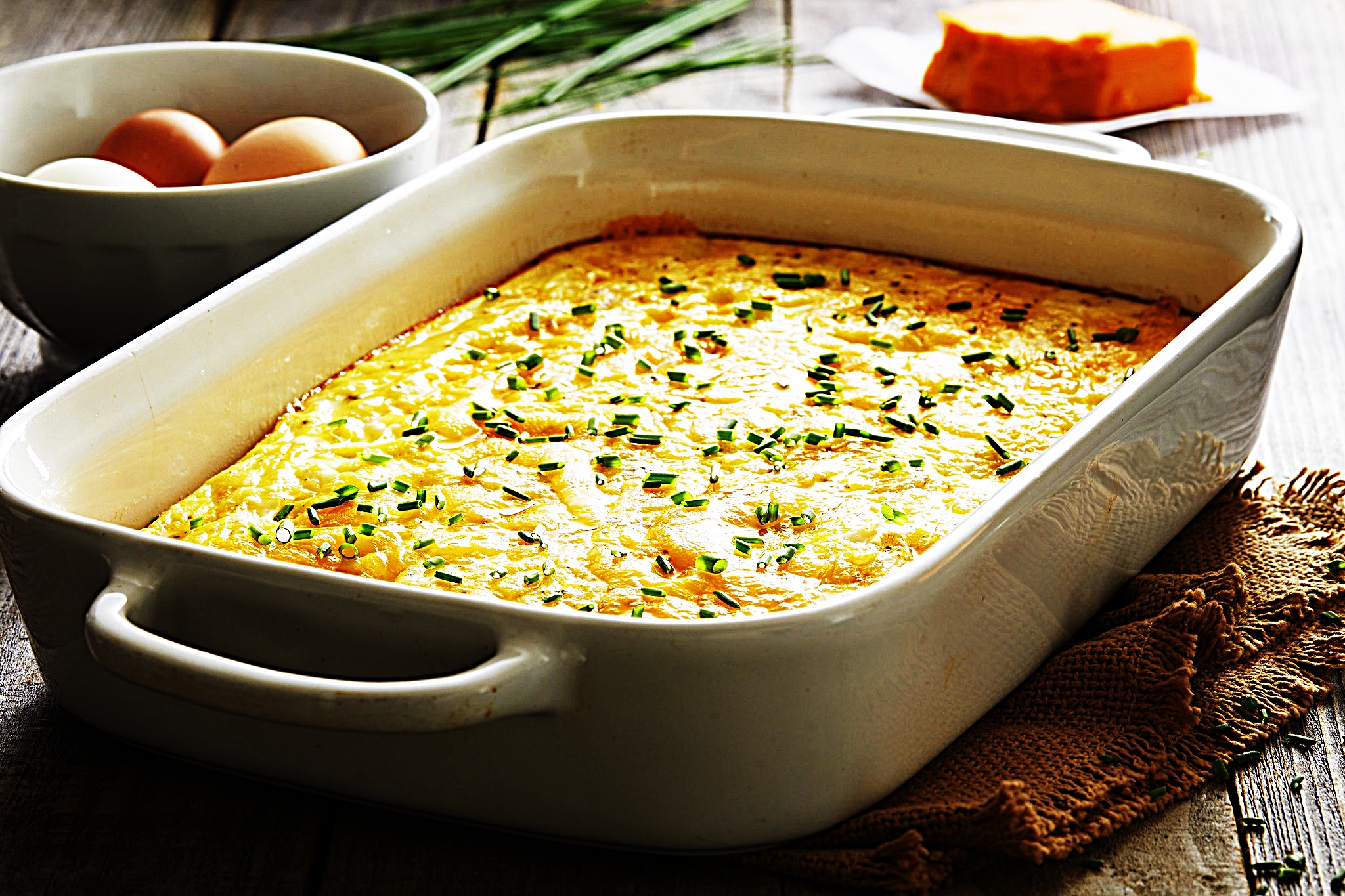 Stupid-Easy Recipe for Easy Egg and Cheese Casserole (#1 Top-Rated)