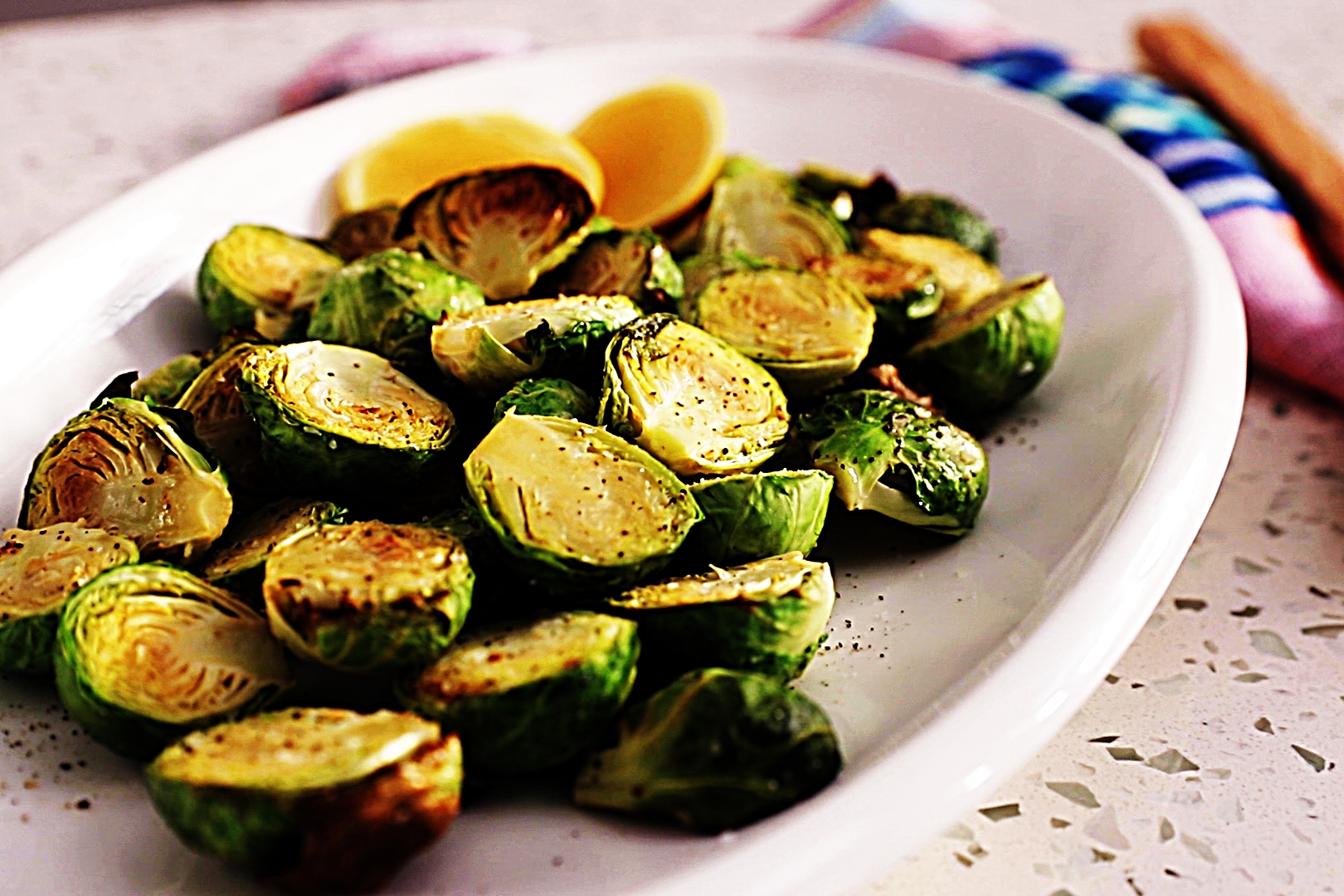 Stupid-Easy Recipe for Fat-Free Roasted Brussels Sprouts (#1 Top-Rated)