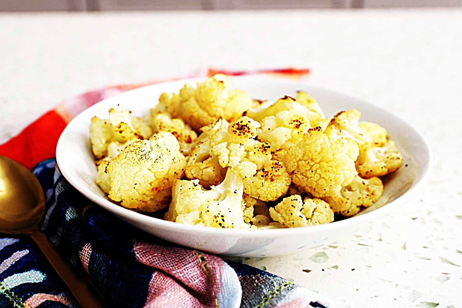 Stupid-Easy Recipe for Fat-Free Roasted Cauliflower (#1 Top-Rated)