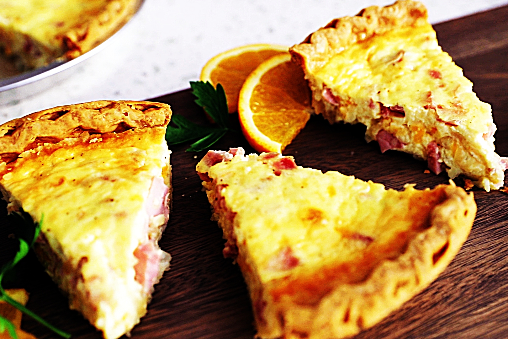Stupid-Easy Recipe for Ham and Cheese Quiche (#1 Top-Rated)