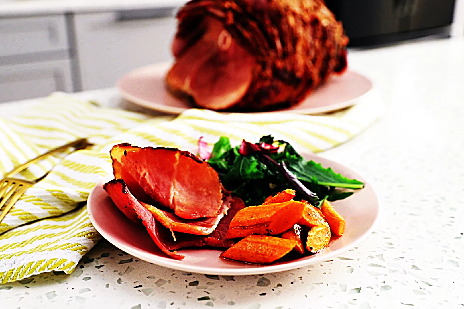 Stupid-Easy Recipe for Low-Carb Garlic Mustard Baked Ham (#1 Top-Rated)