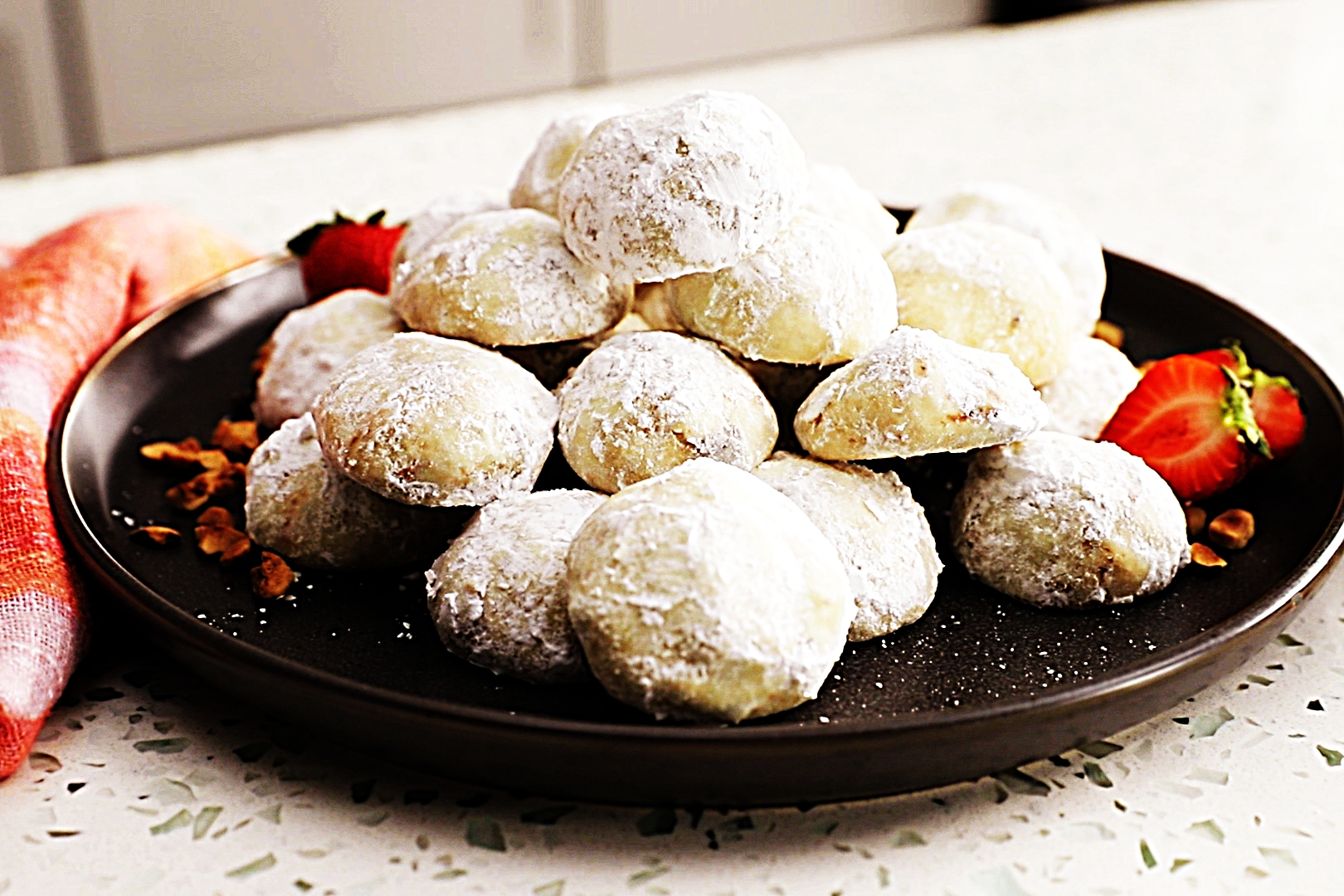 Stupid-Easy Recipe for Nutella-Stuffed Hazelnut Snowball Cookies (#1 Top-Rated)