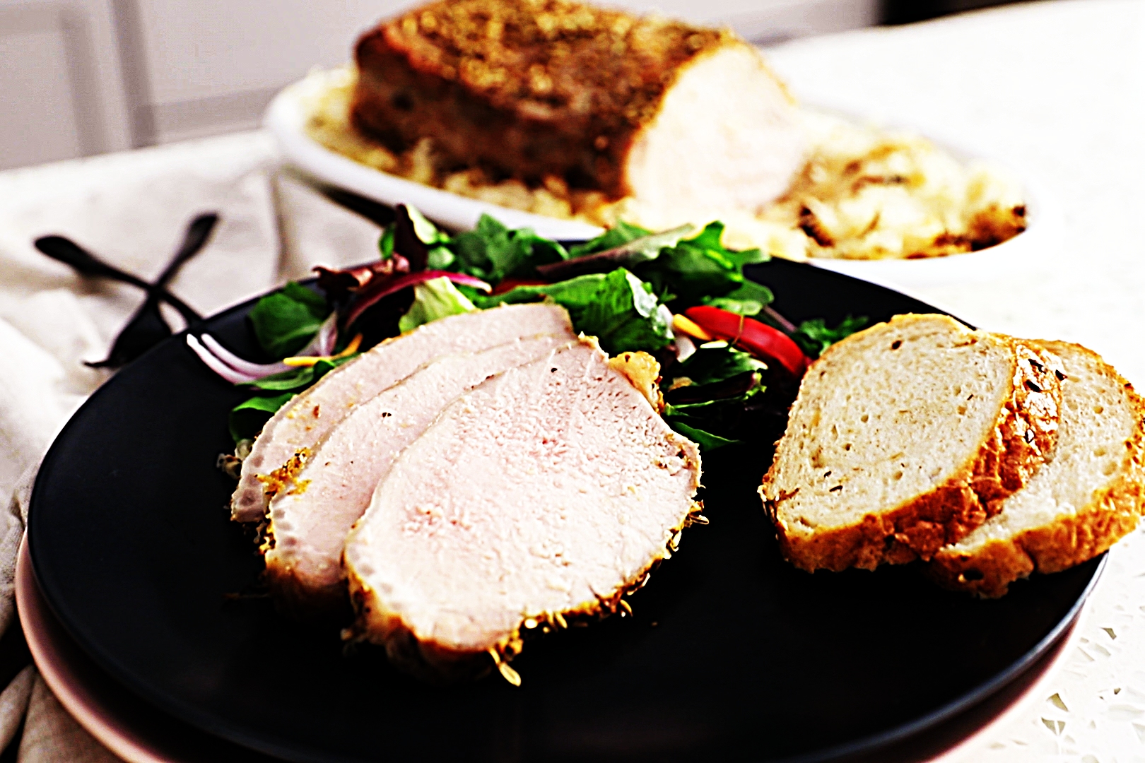 Stupid-Easy Recipe for Roasted Pork Loin with Sauerkraut (#1 Top-Rated)