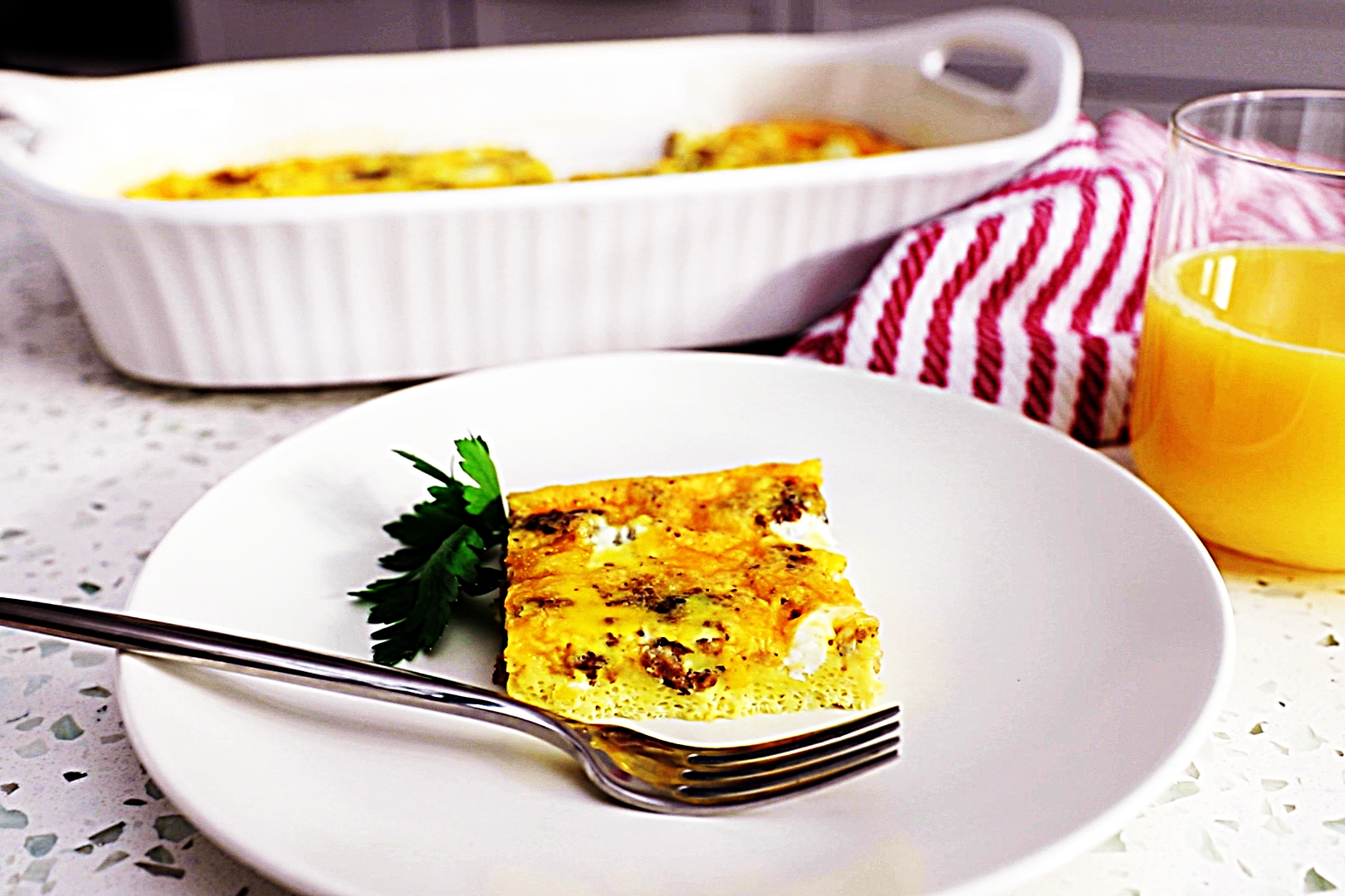 Stupid-Easy Recipe for Sausage and Cheese Egg Casserole (#1 Top-Rated)