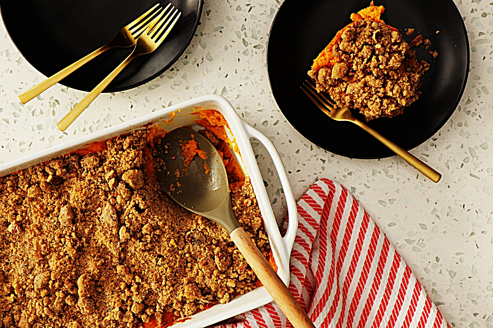 Stupid-Easy Recipe for Sweet Potato Casserole with Pecan Topping (#1 Top-Rated)