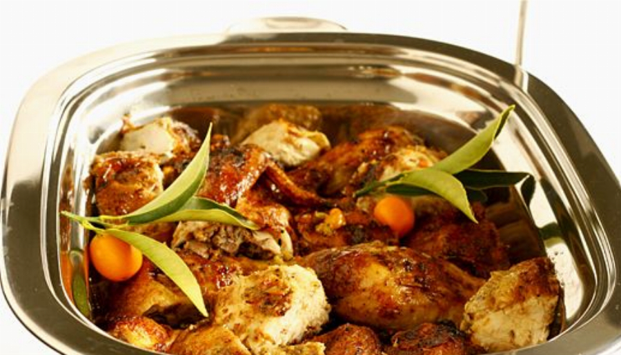 Recipe For Oven Roasted Chicken with Kumquats