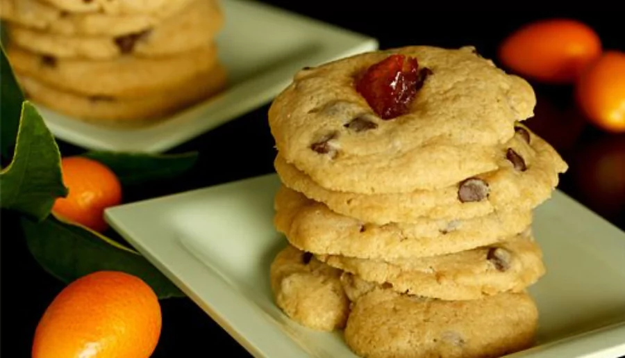 Recipe For Kumquat and Chocolate Chip Cookies