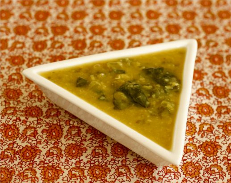 Spinach Moong Dal Recipe