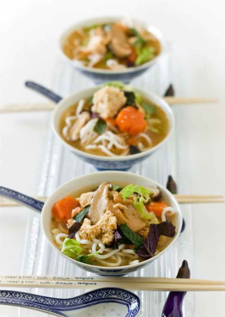 Bun Rieu Chay Recipe (Vietnamese Vegetarian Vermicelli Rice Noodle Soup)