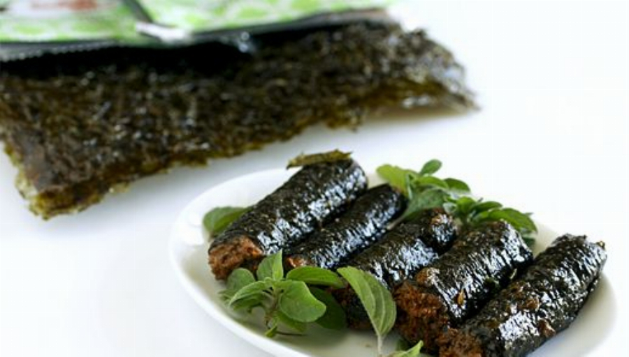 Recipe For Vegetarian Fish in Nori Rolls (Ca Keo Chay)