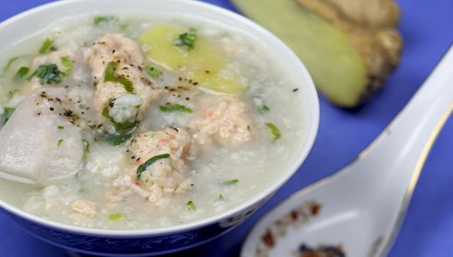 Canh Khoai Mo Recipe (Vietnamese Yam and Shrimp Soup)