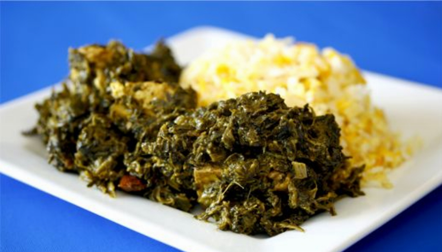 Recipe For Palak Paneer (Fried Indian Cheese in Garam Masala and Cream Spinach)