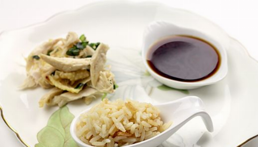 Recipe For Vietnamese Chicken Rice with Ginger Fish Sauce