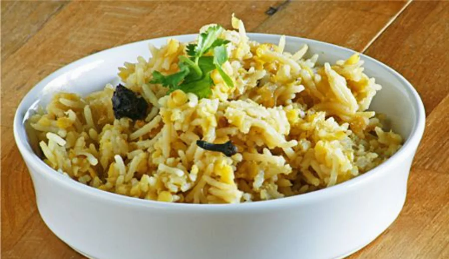 Recipe For Masoor Dal Khichdi (Indian Orange Lentil Rice)